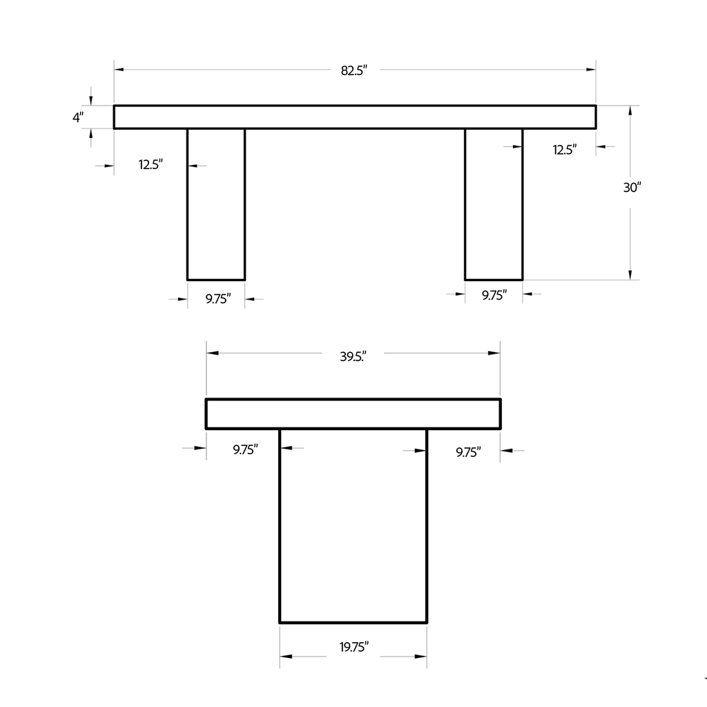 Elcor Table - Dining Height