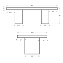 Elcor Table - Dining Height