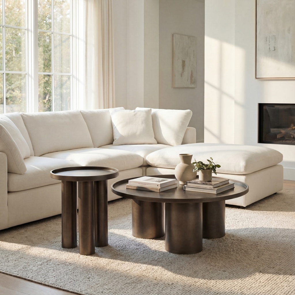 Sofia Industrial Coffee Table