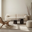 Alessia Enamel Coffee Table (16.5"h)