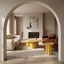 Sofia Enamel Coffee Table