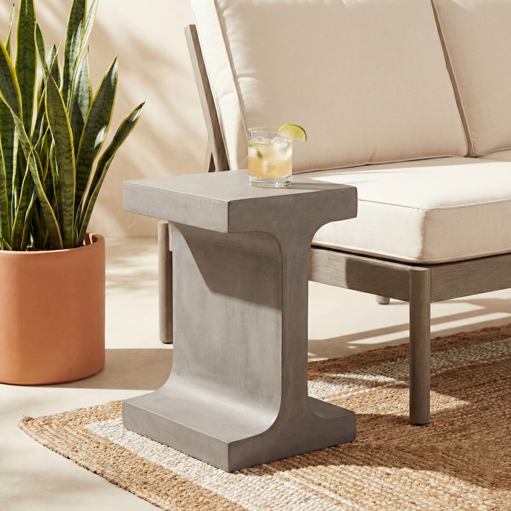 Justin I Beam End Table