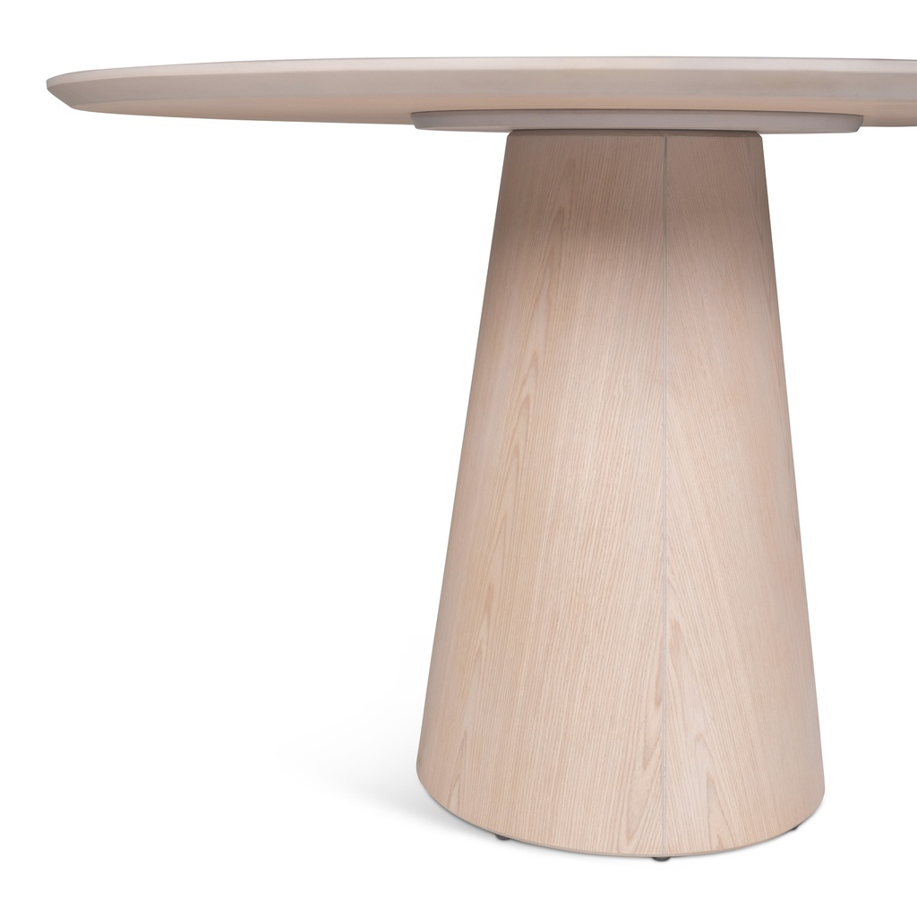 Mona Round Dining Table - Wood Top