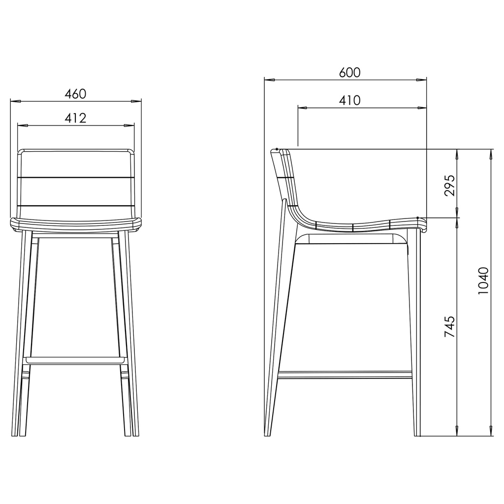 Godan Bar Stool