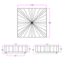 Sun Coffee Table