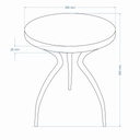 Sarp End Table