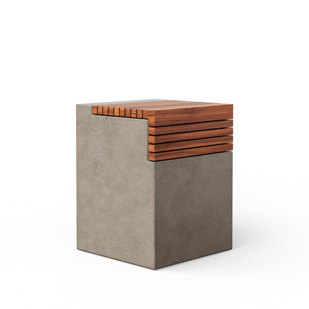 [VGS-STECC-CASC] Stecca Cascata Stool (Dark Grey)