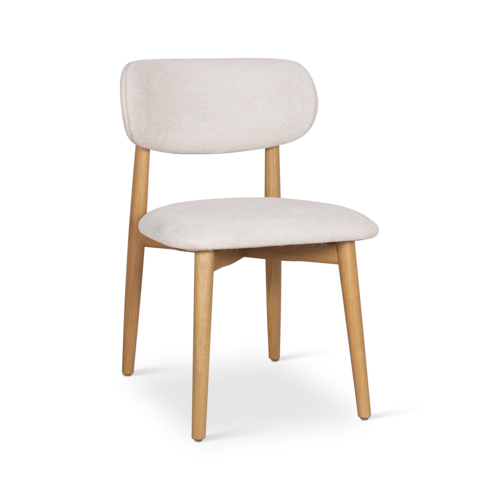 [BSM-235188-04] Lucia Side Chair (Harvest Natural (1394), Damasco)