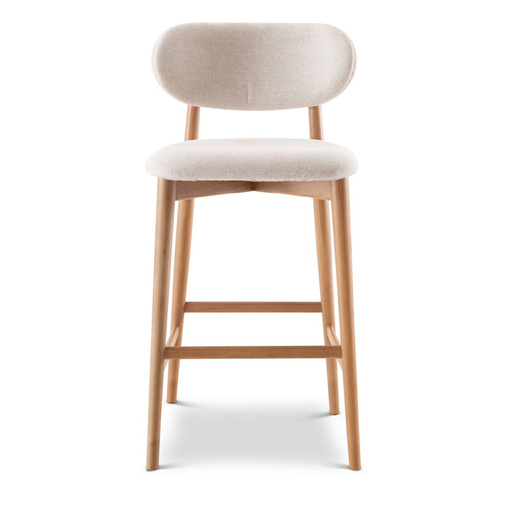 [BSM-246586-04] Lucia Bar Stool (Harvest Natural (1394), Damasco)