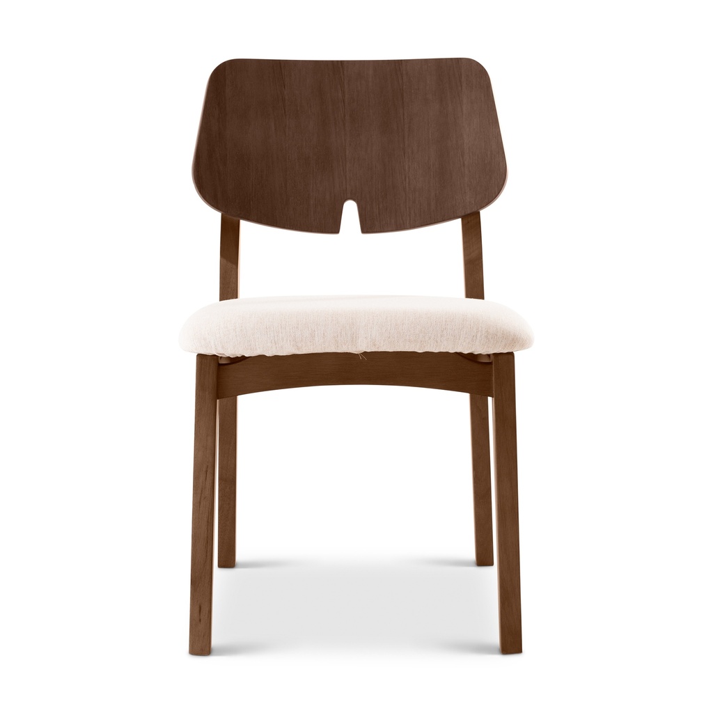 [BSM-240405-06] Beth 2.0 Side Chair (Medley Ivory, Nogal)