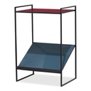 Noemi Enamel Magazine End Table