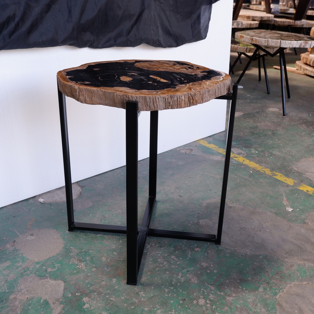 Milo End Table - Natural Dark