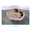 Eliza End Table - Natural Dark