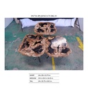 Jeno Nesting Coffee Table (set of 3) - Natural Dark