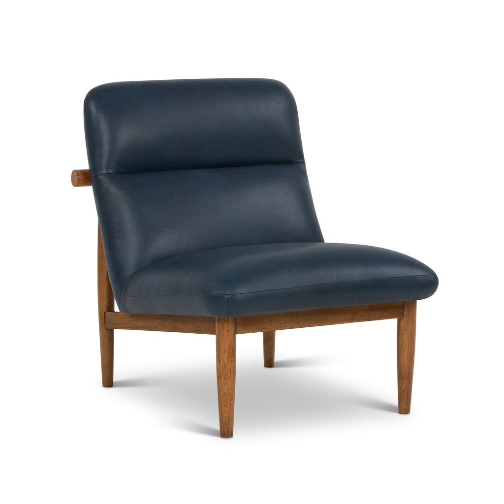 Hudson Leather Accent Chair