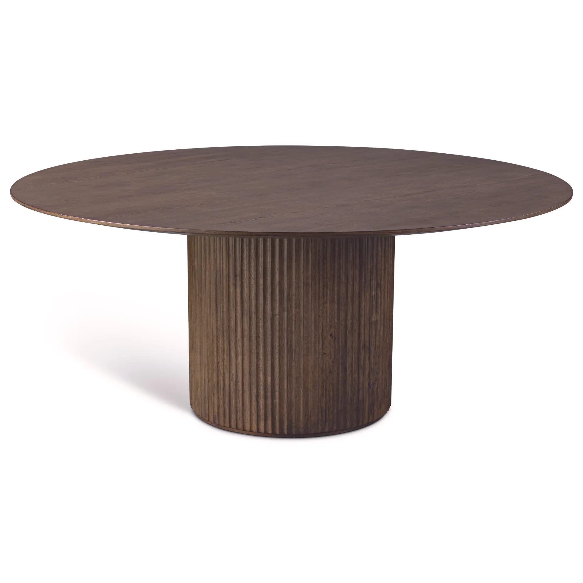 [BSM-208098-08] Atenas Round Dining Table (Nogal, 71")