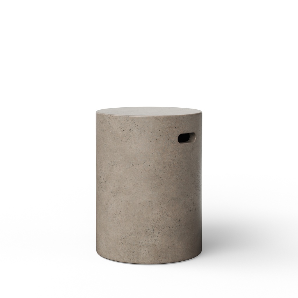 [VGS-CYL-STOOL] Cylinder Stool (Dark Grey)