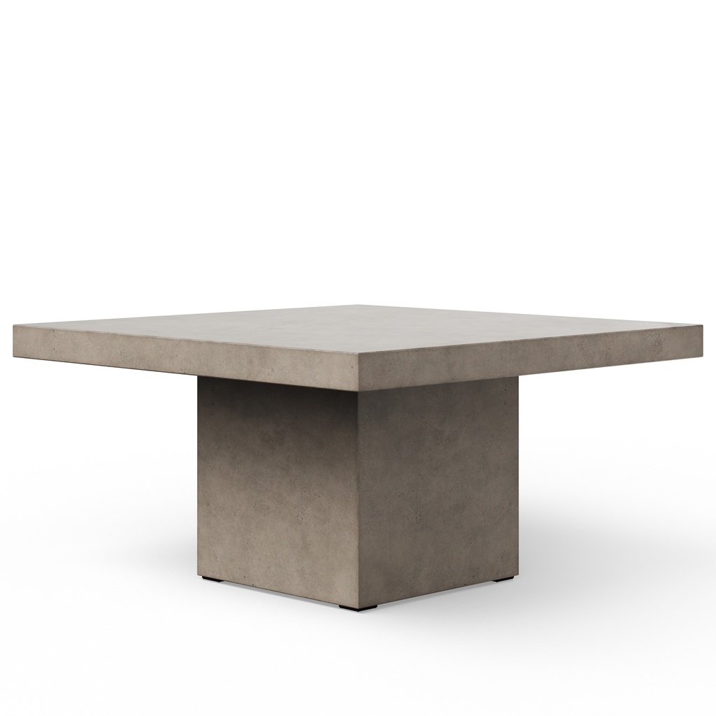[VGS-UNA-DT-59] Una 59" Square Table - Dining Height (Dark Grey)