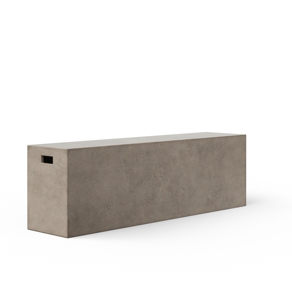 [VGS-UNA-BENCH60] Una Bench (Dark Grey, 59.75"W)