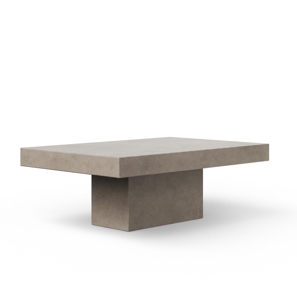 [VGS-UNA-RECT-CT] Una Rectangular Coffee Table (Dark Grey)