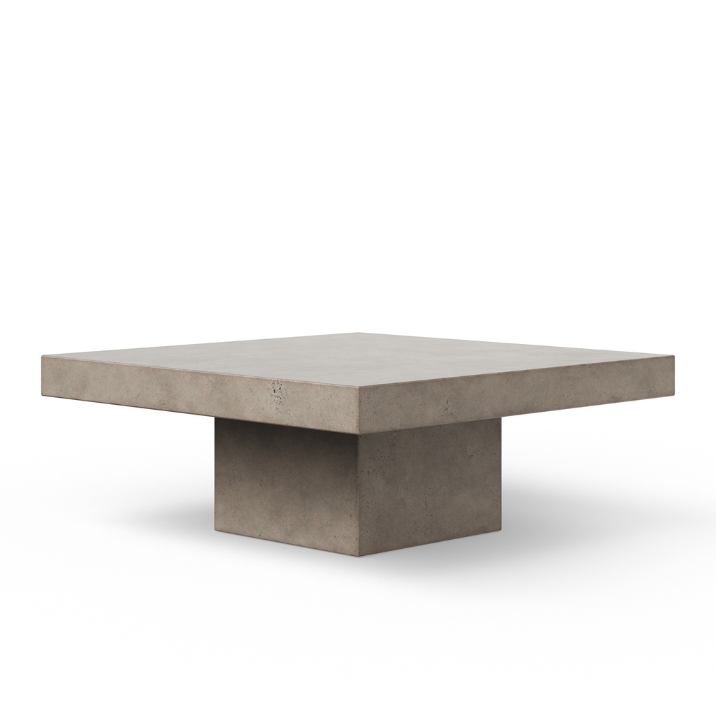 [VGS-UNA-SQ-CT] Una Square Coffee Table (Dark Grey)