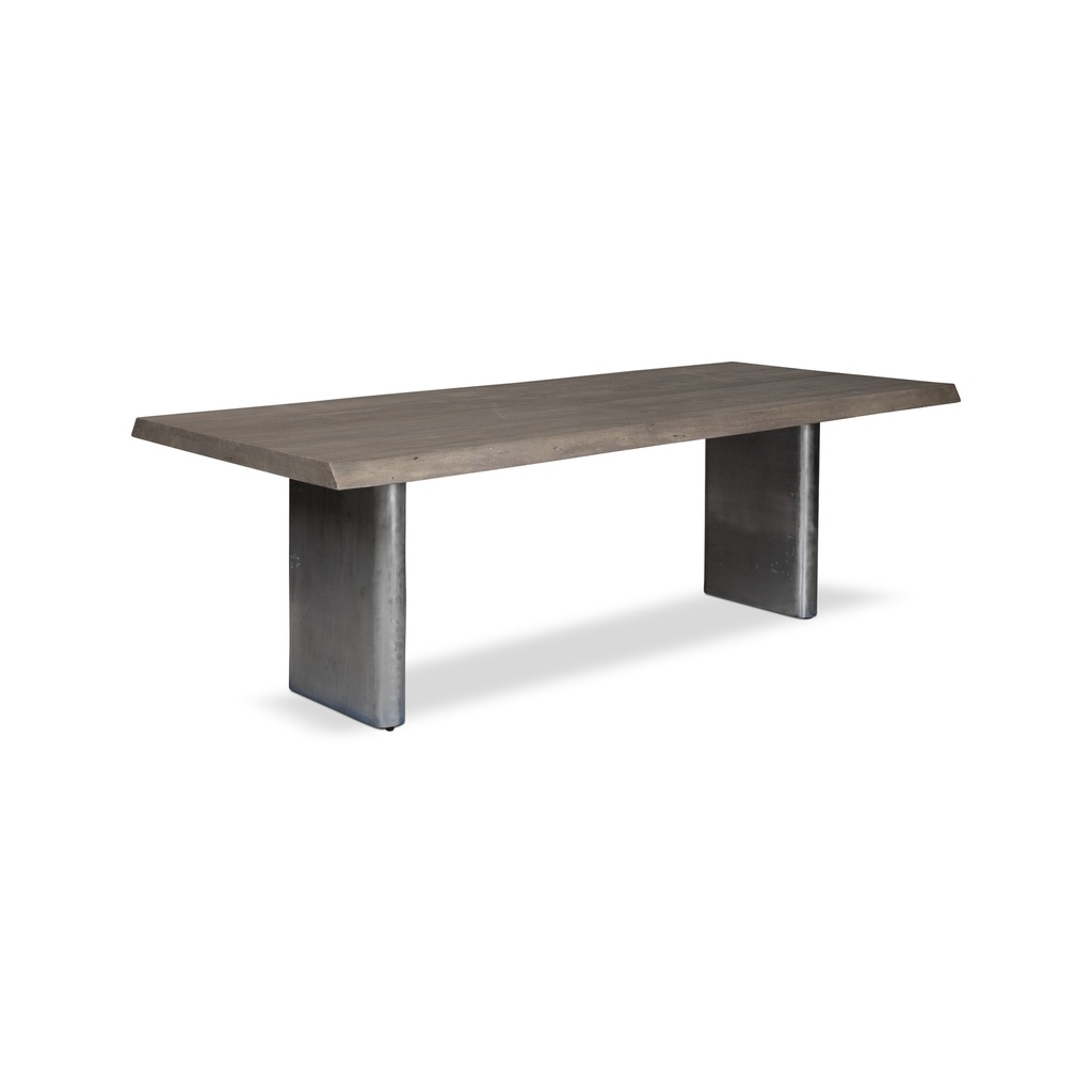 Brooks Dining Table - Cast Slab Base